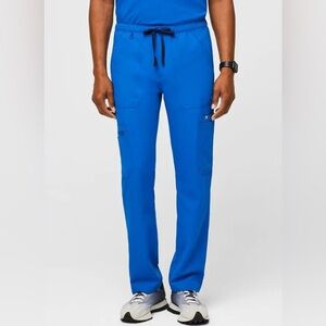 Figs Men’s Royal Blue Cairo Cargo Scrub Pants XL